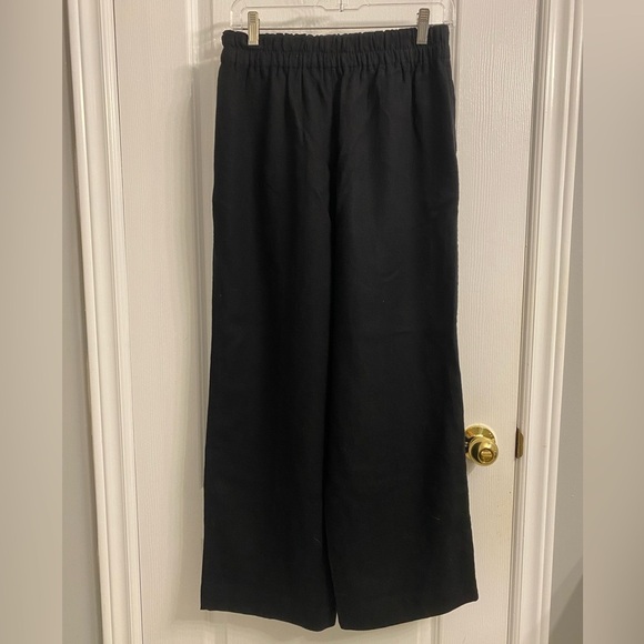 Madewell Breezewoven Pull-On High-Rise Straight Pants Size Small - Picture 8 of 9